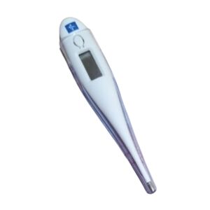 Digital Oral Thermometer in White